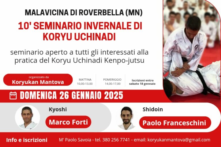 Decimo Seminario Invernale di Koryu Uchinadi