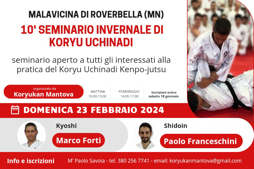 Decimo seminario invernale di Koryu Uchinadi